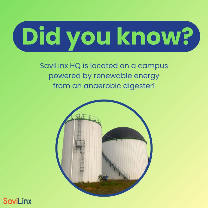 SaviLinx HQ is located on a campus powered by renewable energy!